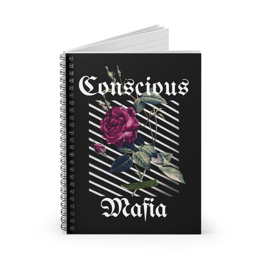 CONSCIOUS MAFIA "Rose" Spiral Notebook