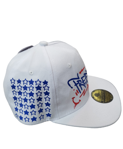 Grafitti Freedom, Stars, and Stripes Snapback Hat