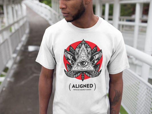 Aligned With My Highest Good T-shirt | ConsciousMafia