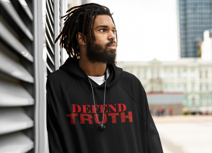 Men's Defend Truth Pullover Hoodie | ConsciousMafia