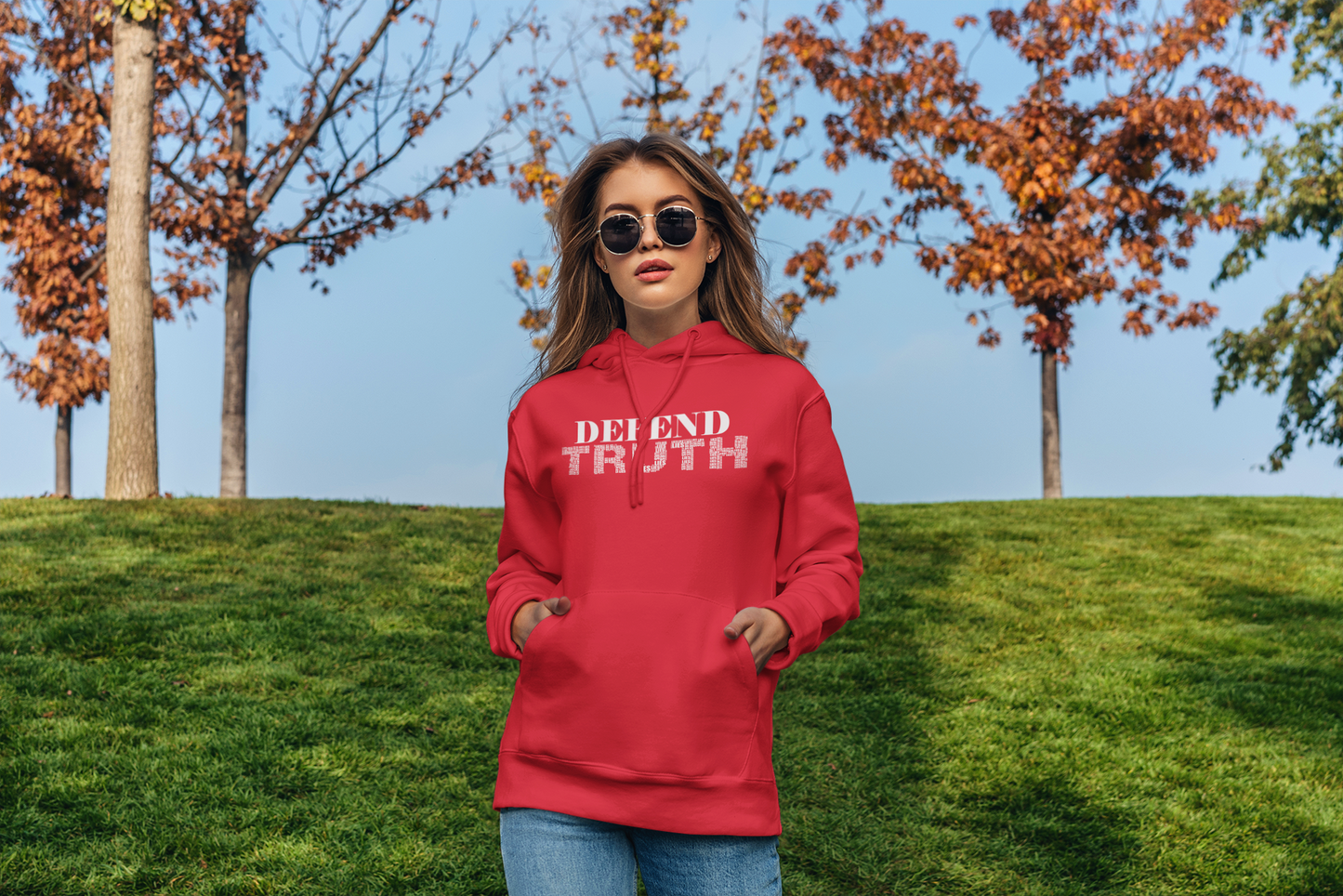 Women's Defend Truth Pullover Hoodie
