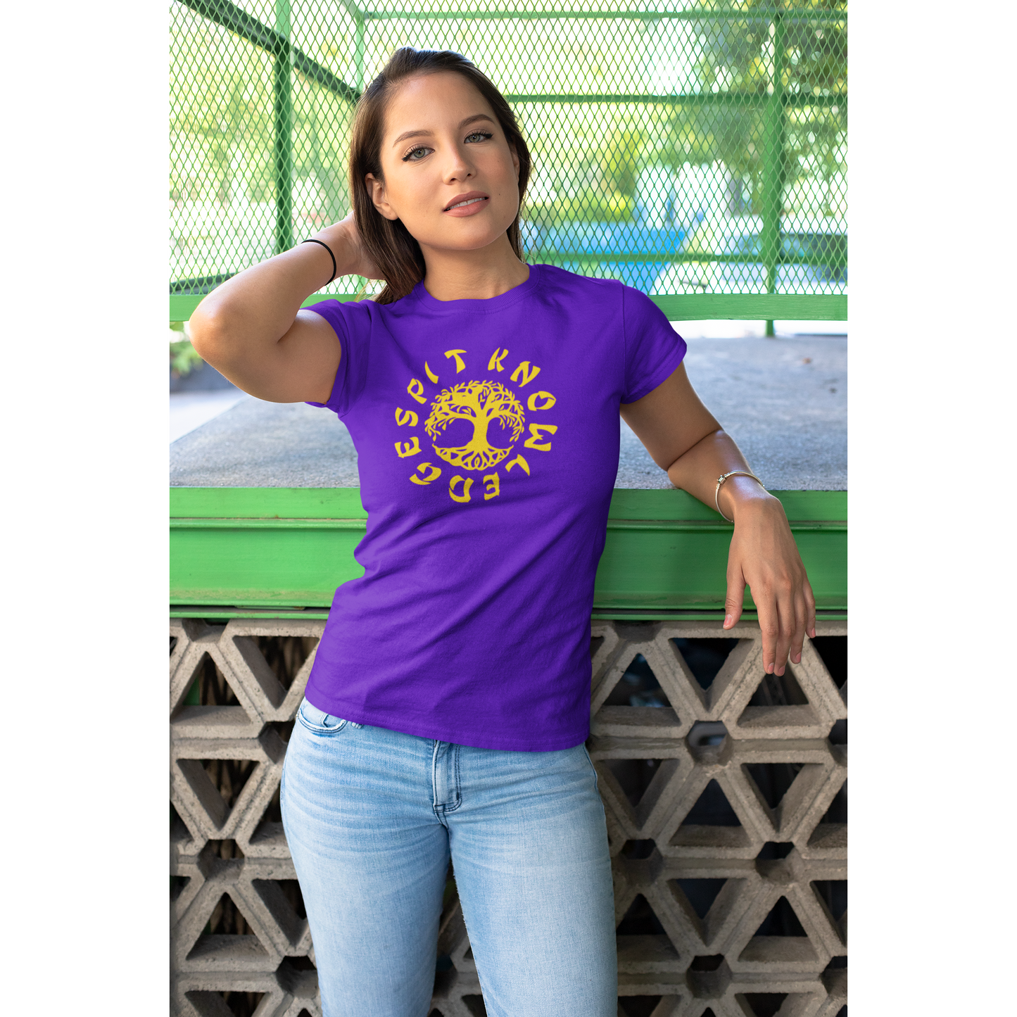 Ladies' Spit Knowledge T-Shirt | ConsciousMafia